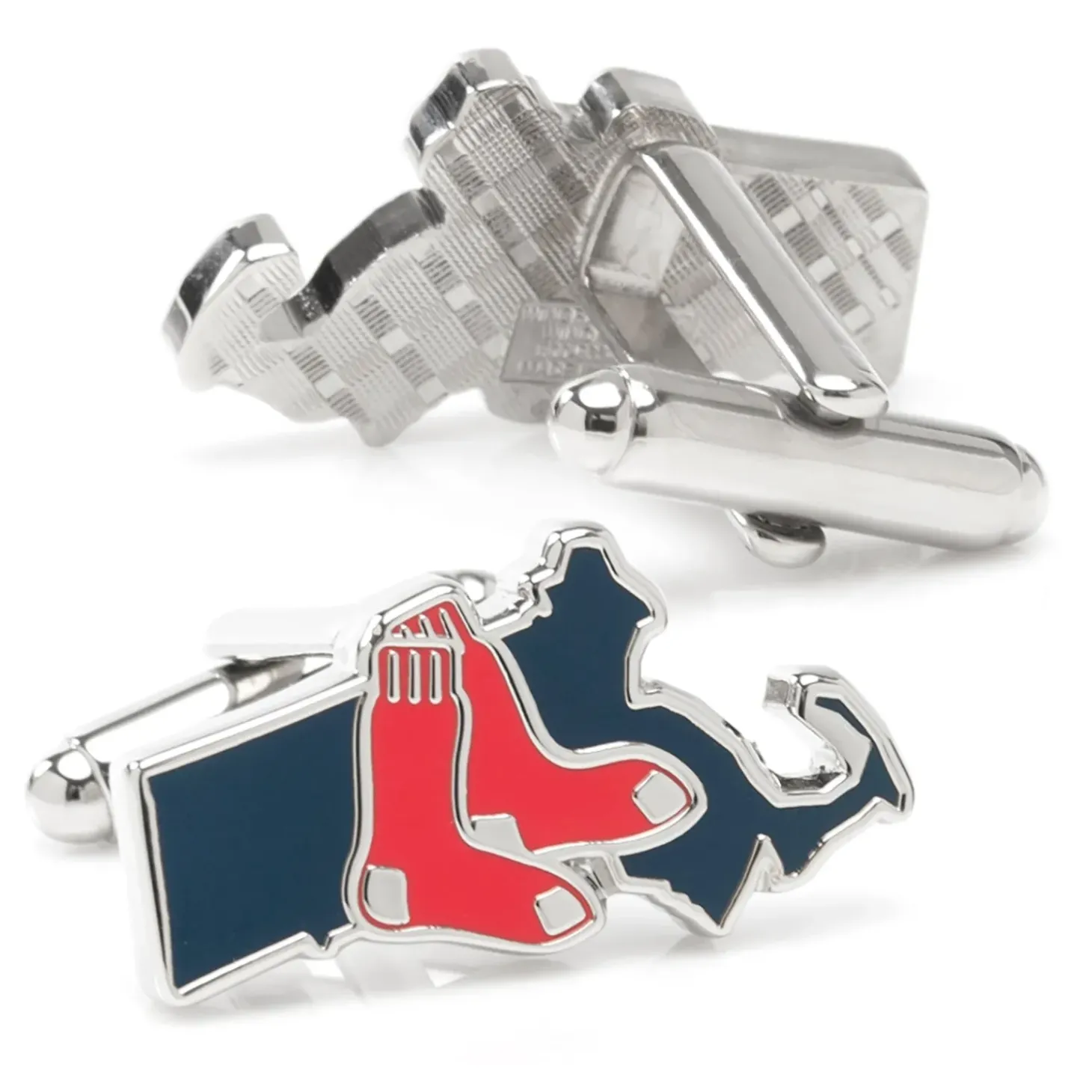 MLB Boston Red Sox State Shaped Cufflinks