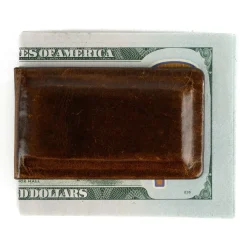 Moore & Giles Brompton Brown Money Clip