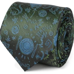 Disney Bruno Multi Black Men's Tie