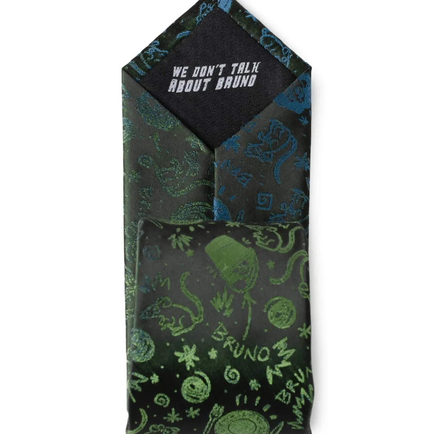 Disney Bruno Multi Black Men's Tie