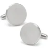 Ox and Bull Trading Co. Brushed Stainless Steel Cufflinks