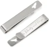 Disney Buzz Lightyear Cutout Hidden Message Silver Tie Bar