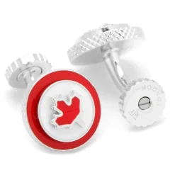 Tateossian Canada Rotating Flag Cufflinks