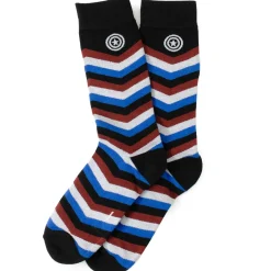 Marvel Captain America Chevron Stripe Men's Socks