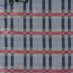 Marvel Captain America Gray Plaid Pocket Square