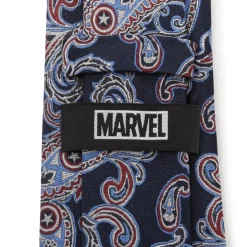 Marvel Captain America Paisley Men's Tie