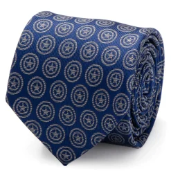 Marvel Captain America Shield Blue Men's Tie
