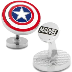 Marvel Captain America Shield Cufflinks