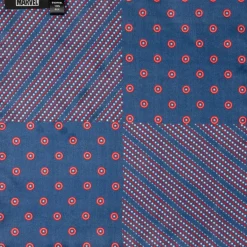 Marvel Captain America Shield Navy Pocket Square