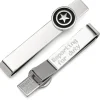 Marvel Captain America Silver Hidden Message Tie Bar