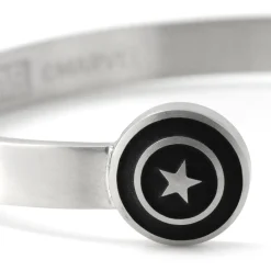 Marvel Captain America Stainless Steel Cuff Bracelet