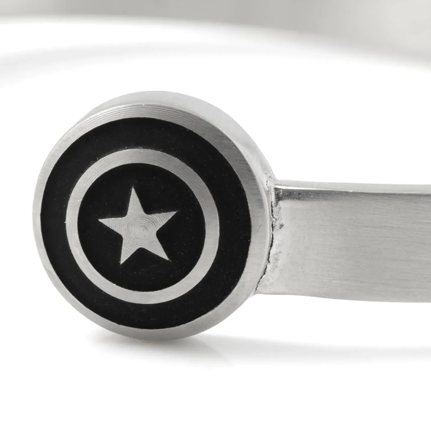 Marvel Captain America Stainless Steel Cuff Bracelet