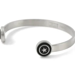 Marvel Captain America Stainless Steel Cuff Bracelet