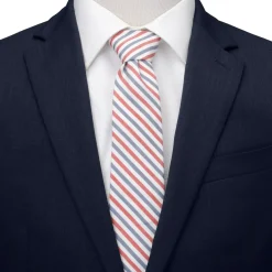 Marvel Captain America Striped White Men's Tie