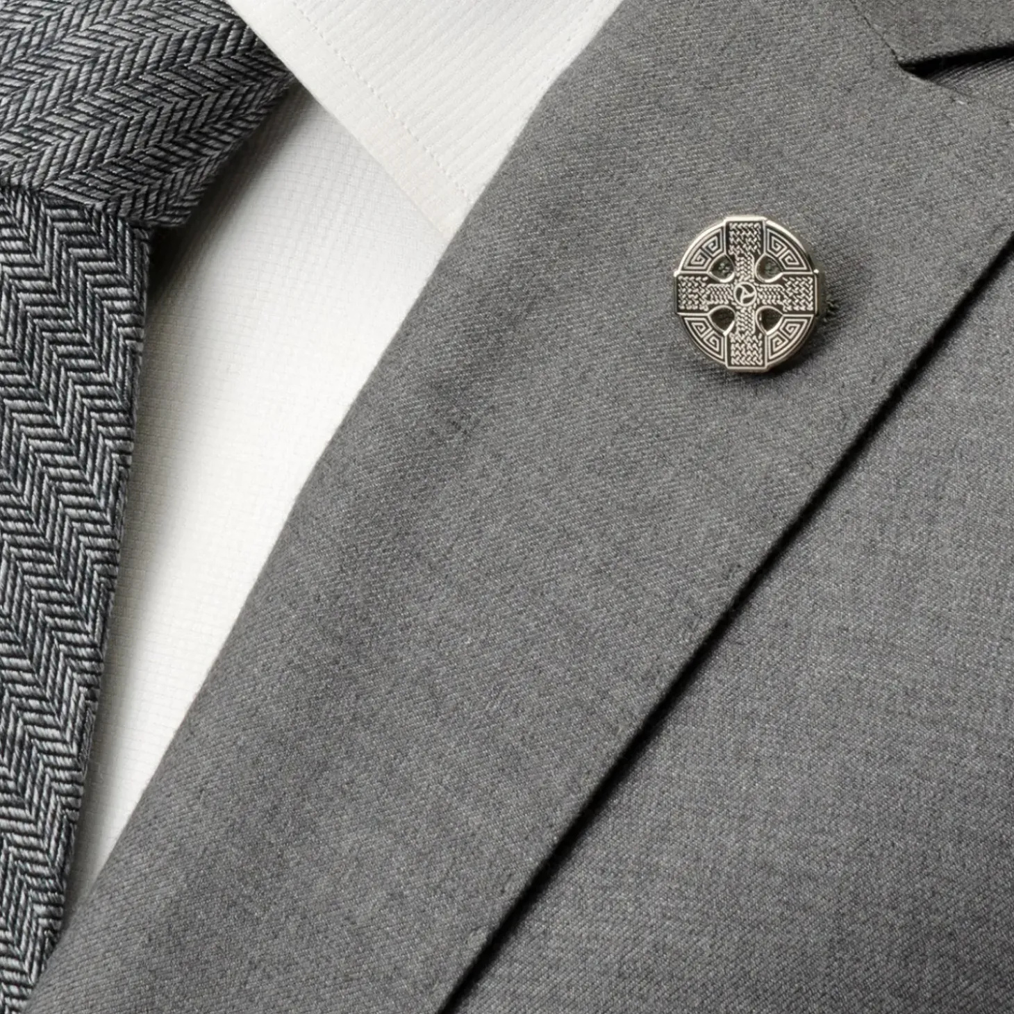 Cufflinks, Inc. Celtic Cross Lapel Pin