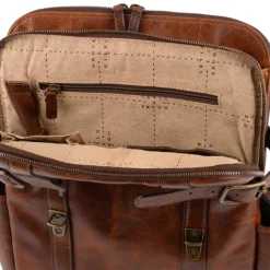 Moore & Giles CREWS BACKPACK TITAN MILLED HONEY