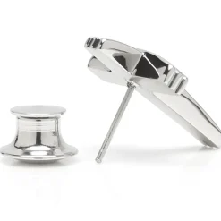 Ox and Bull Trading Co. Cross Stainless Steel Lapel Pin