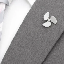 Ox and Bull Trading Co. 3D Boat Propeller Lapel Pin