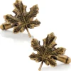 Cufflinks, Inc. 3D Maple Leaf Cufflinks