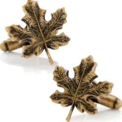 Cufflinks, Inc. 3D Maple Leaf Cufflinks