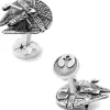 Star Wars 3D Millennium Falcon Cufflinks