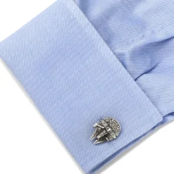 Star Wars 3D Millennium Falcon Cufflinks