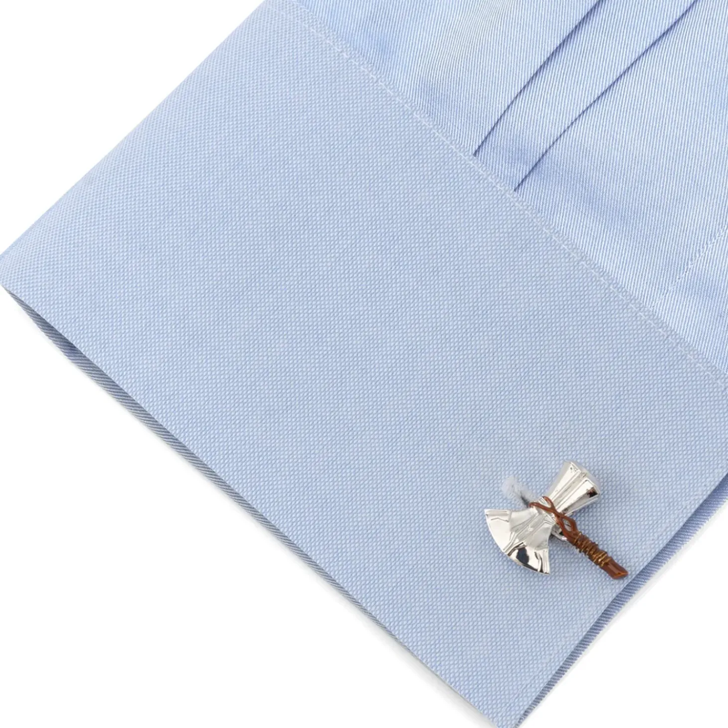 Marvel 3D Stormbreaker Silver Cufflinks