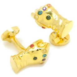 Marvel 3D Thanos Infinity Gauntlet Cufflinks