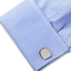 Ox and Bull Trading Co. Daddy Established Engravable Cufflinks