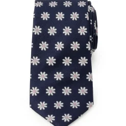 Ox and Bull Trading Co. Daisy Navy Blue Men's Tie