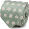 Ox and Bull Trading Co. Daisy Soft Green Men's Tie