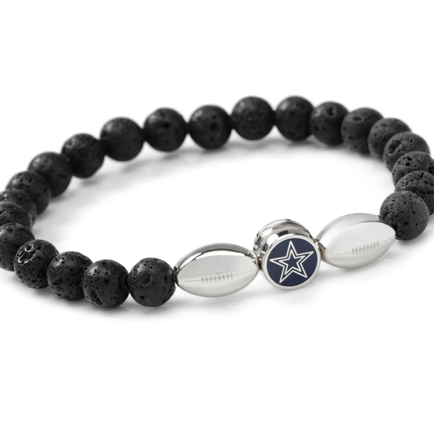 NFL Dallas Cowboys Beaded Bracelet