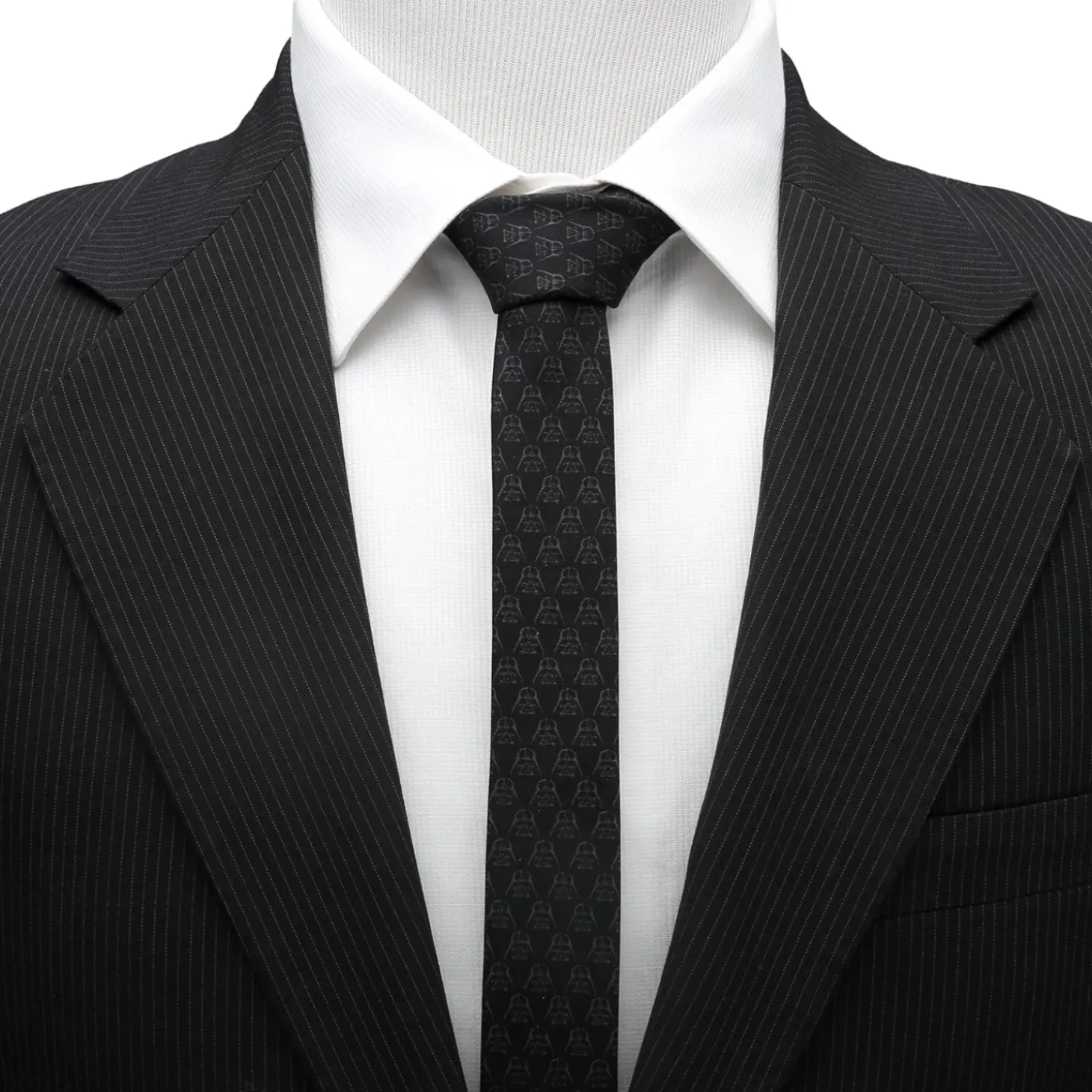 Star Wars Darth Vader Black Men's Skinny Tie