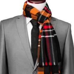 Star Wars Darth Vader Black Tartan Scarf