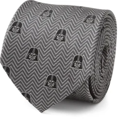Star Wars Darth Vader Herringbone Black Men's Tie