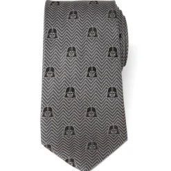 Star Wars Darth Vader Herringbone Black Men's Tie