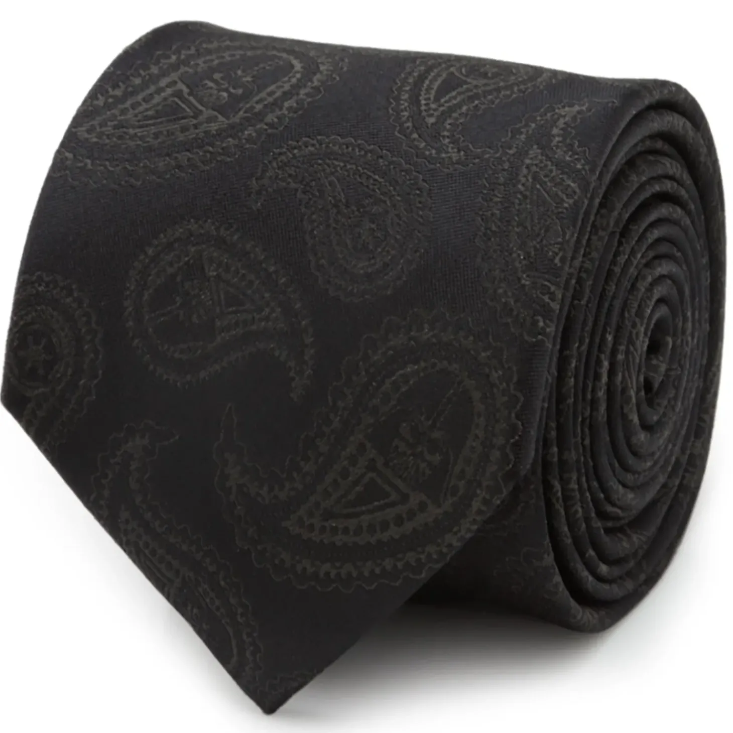 Star Wars Darth Vader Paisley Black Silk Men's Tie