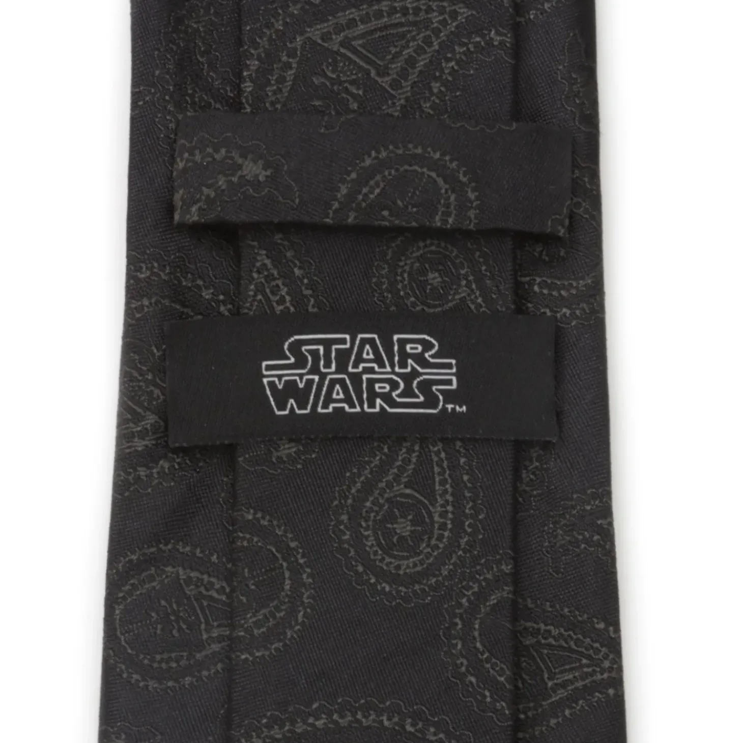 Star Wars Darth Vader Paisley Black Silk Men's Tie