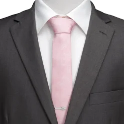 Star Wars Darth Vader Paisley Pink Silk Men's Tie