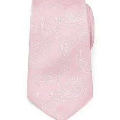 Star Wars Darth Vader Paisley Pink Silk Men's Tie