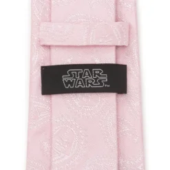 Star Wars Darth Vader Paisley Pink Silk Men's Tie