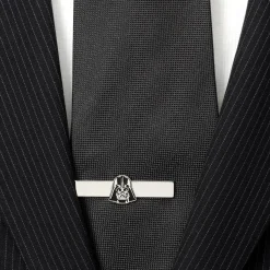 Star Wars Darth Vader Recessed Matte Black Tie Bar