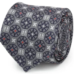 Marvel Deadpool Gray Men's Tie
