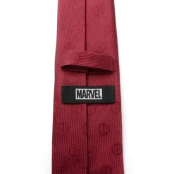Marvel Deadpool Maroon Men's Tie