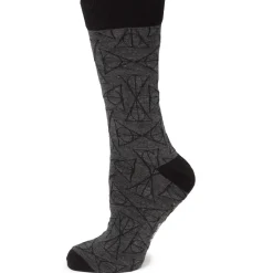 Harry Potter Deathly Hallows Black Men's Socks