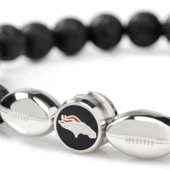 NFL Denver Broncos Beaded Bracelet