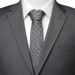 Disney Dog Print Gray Men's Tie