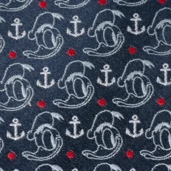 Disney Donald Duck Anchor Navy Blue Men's Tie