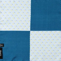 Disney Donald Duck Blue Pocket Square