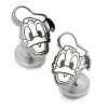 Disney Donald Duck Face Cufflinks